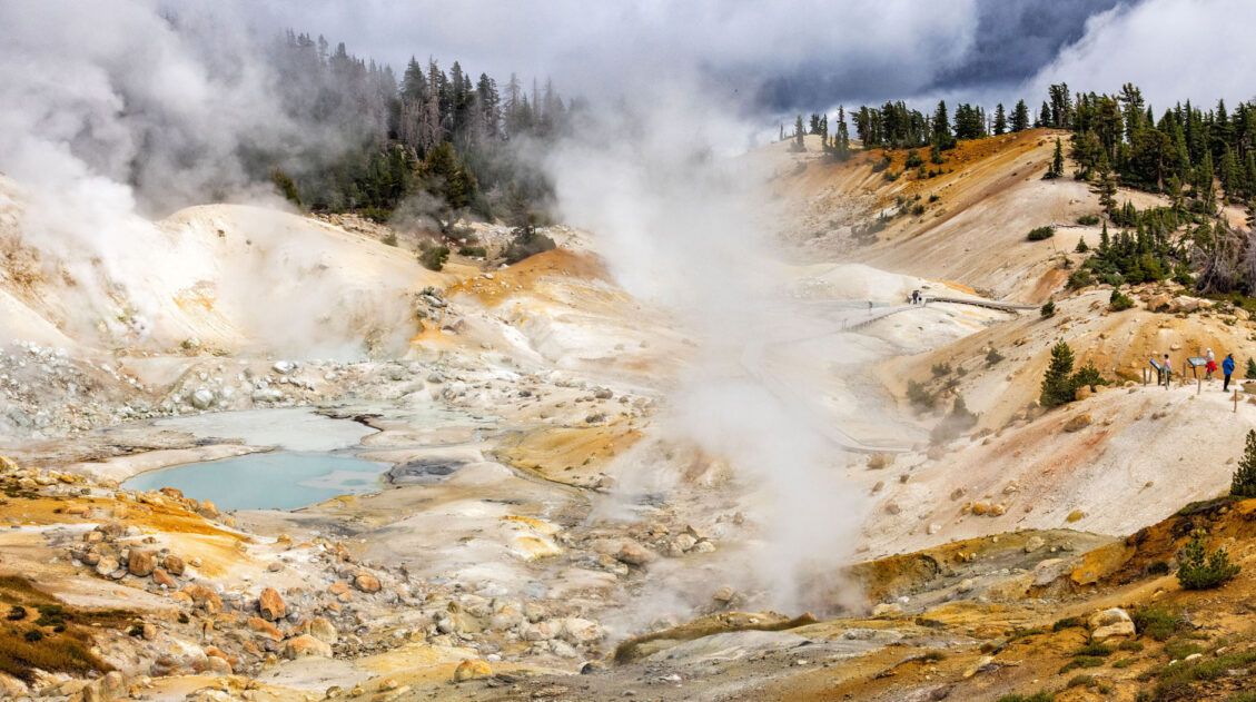 Bumpass Hell Lassen Volcanic