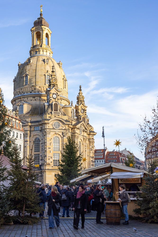 Frauenkirche Dresden at Christmas