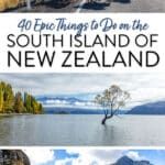 Best things to do on the South Island of New Zealand. Queenstown, Wanaka, Christchurch, Milford Sound, and much more.