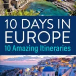 10 Day Europe Itinerary. 10 Itineraries for 10 days in Europe, including Paris, Rome, Barcelona, London, Greece, and more.