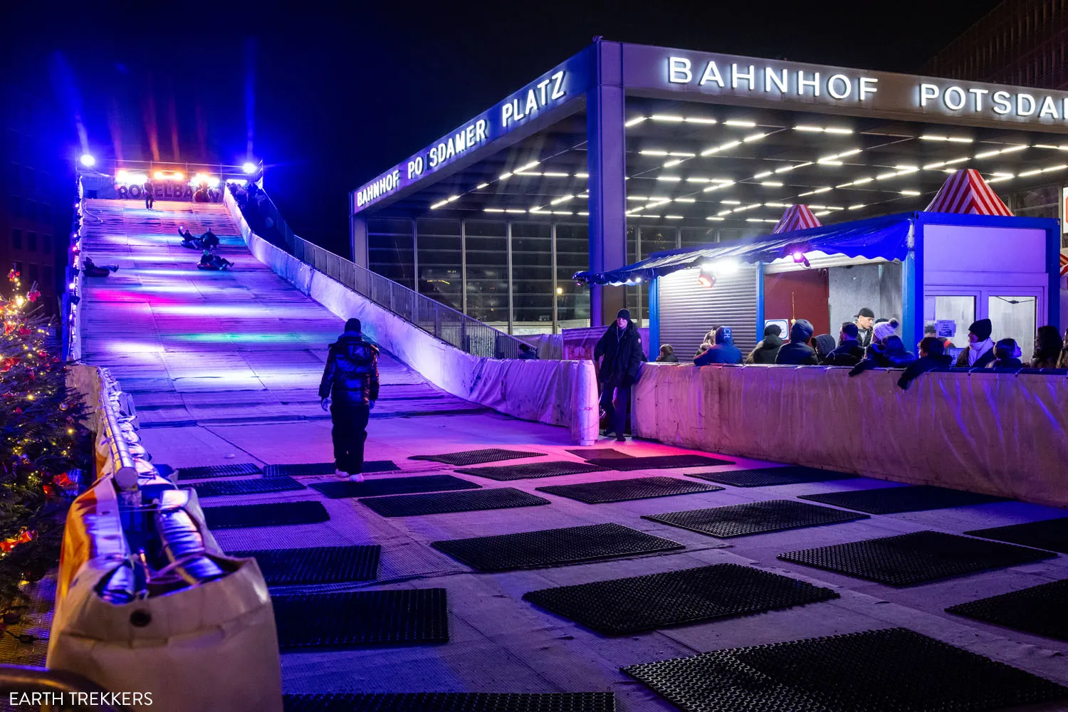 Potsdamer Platz Christmas Slide