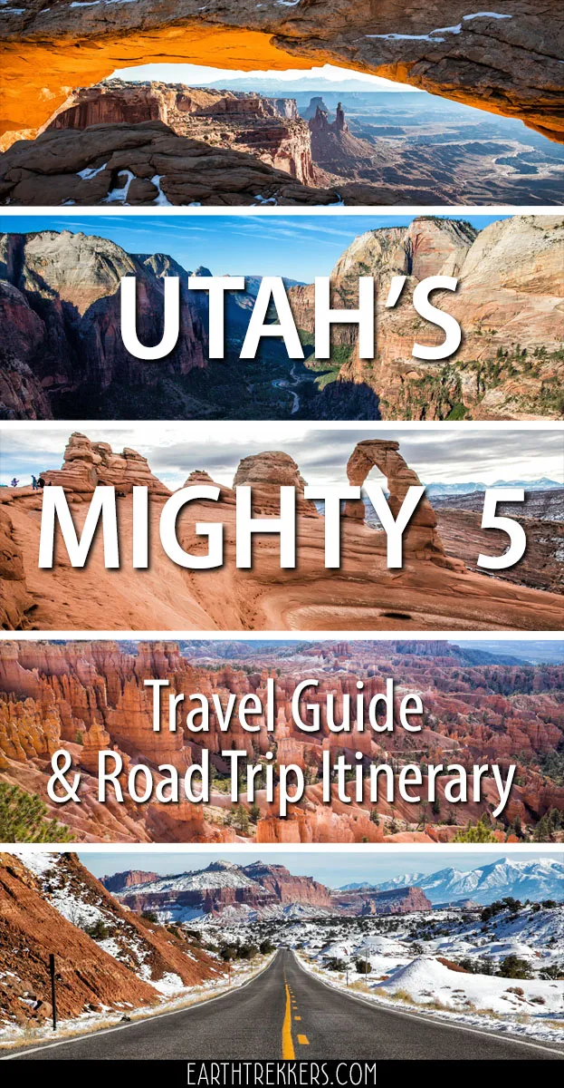Utah's Mighty 5 Road Trip Itinerary