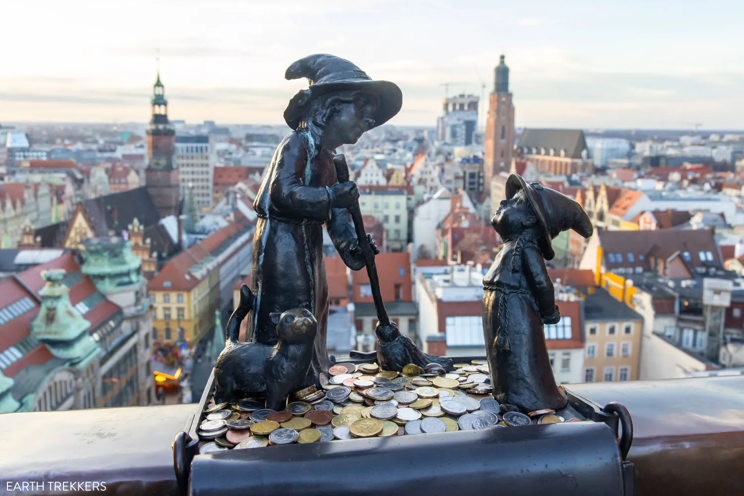 Witches Bridge in Wroclaw